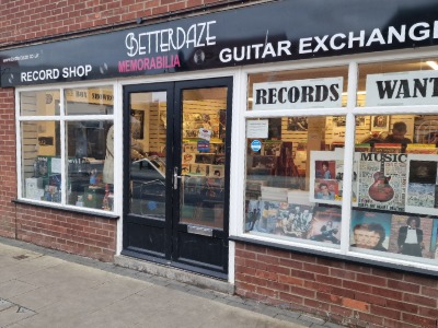 Outside the shop of Betterdaze, Northallerton